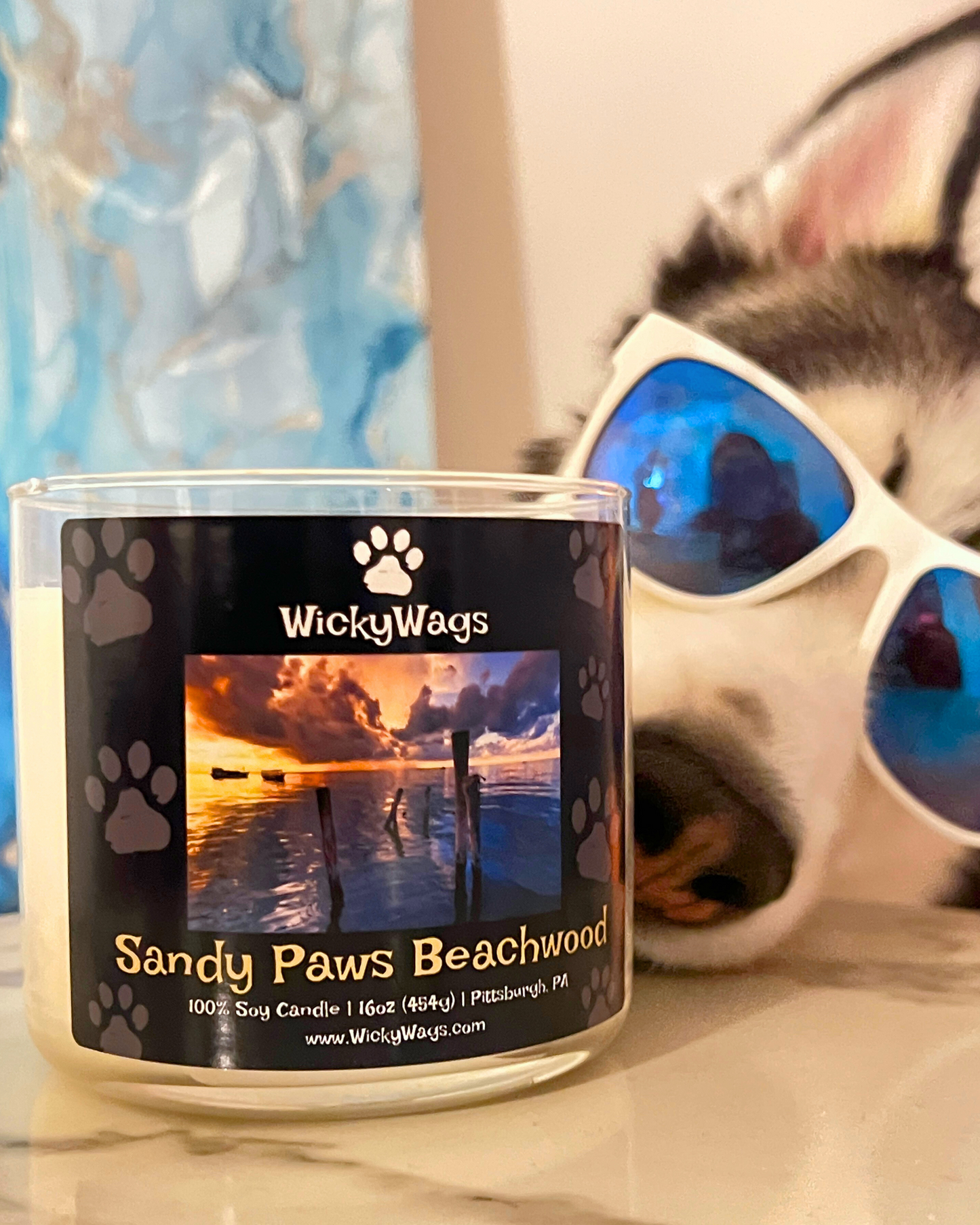 Sandy Paws Beach Wood