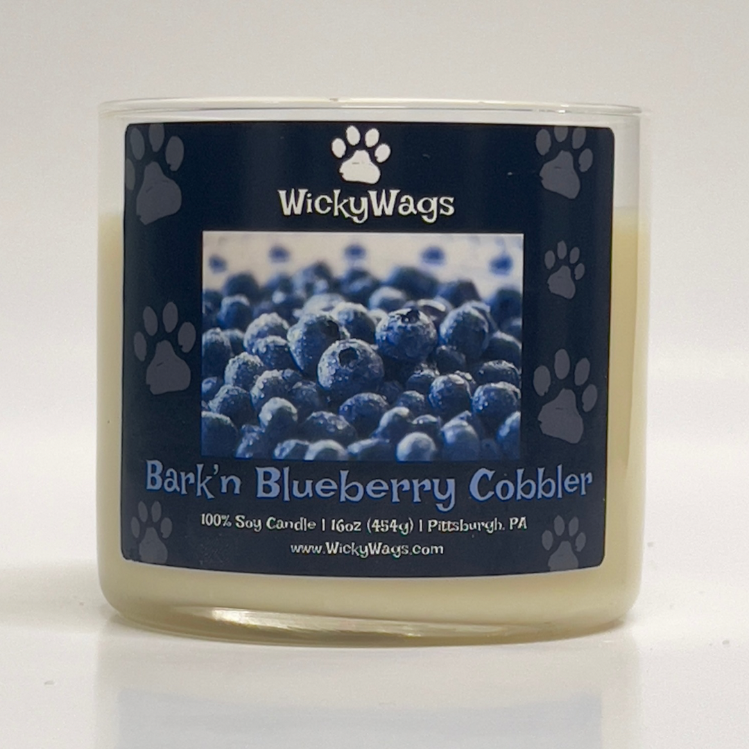 Bark’n Blueberry Cobbler