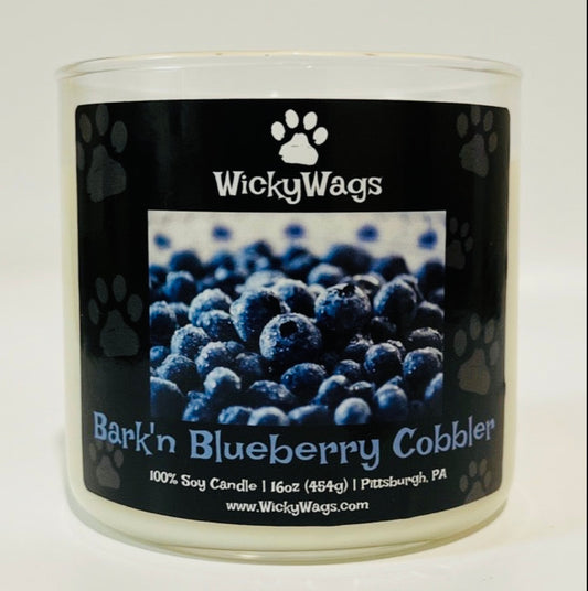 Bark’n Blueberry Cobbler