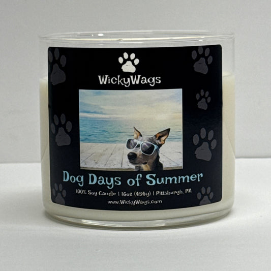 Dog Days of Summer | Beach Lotion Scented Soy Candle