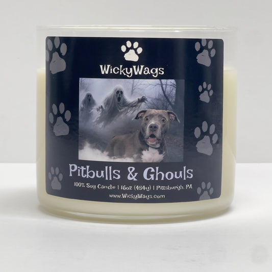 Pitbulls & Ghouls | Black Raspberry Vanilla Scented Candle