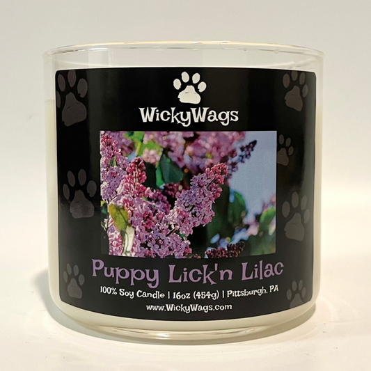 Puppy Lick’n Lilac